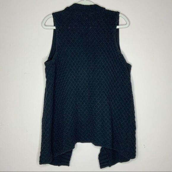 Croft&Barrow sleeveless openfaced cardigan sweater - Picture 6 of 7